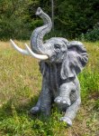 Elephant h=118cm w=53cm d=85cm
