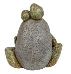 Funny stone frog h=25cm w=23cm