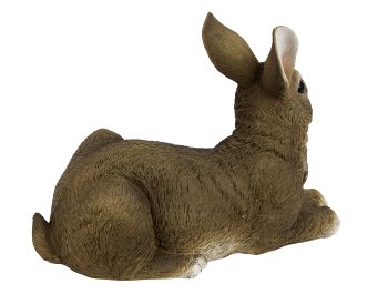 Lying rabbit h=20cm l=26cm