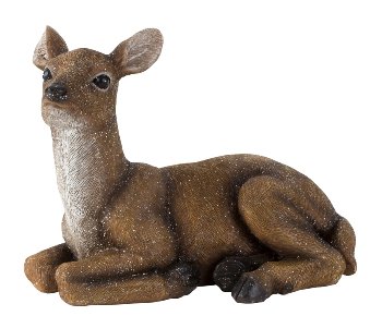 Deer lying h=15cm w=18cm