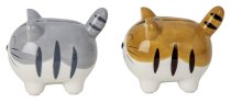Lustige Katze als Spardose h=9,5cm