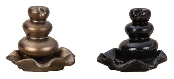 Incense cone holder "Stones" h=8,5cm