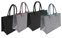 Große Filz-Tasche 2 farbig h=30cm b=45cm