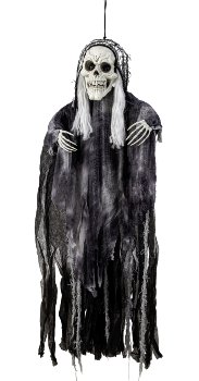 Halloween-Skelett zum Hängen h=ca.90cm