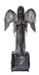 Halloween-Horrorengel auf Säule h=168cm