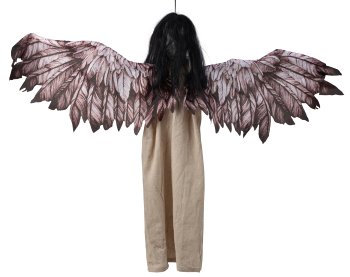 Halloween-Horrorengel zum Hängen h=90cm