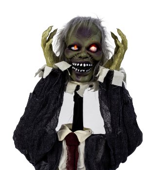 Halloween-Horror-Monster Mann h=55cm