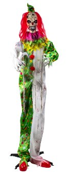 Halloween-Horror-Clown h=170cm mit