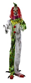 Halloween-Horror-Clown h=170cm mit