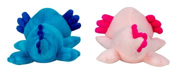 Plüsch Axolotl liegend l=50cm sort.