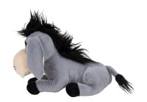 Plüsch Esel grau liegend l=33cm