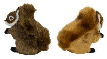 Eichhörnchen h=14cm b=15cm sort.