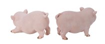 Schwein h=9cm l=18cm sort.