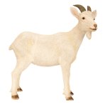 Goat white standing h=48cm w=48cm