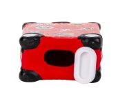 Koffer-Spardose rot h=16cm b=10cm