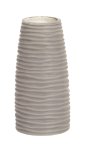 Porzellan Vase grau h=20cm d=10cm