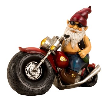 Motorcycle dwarf h=28cm w=35 cm