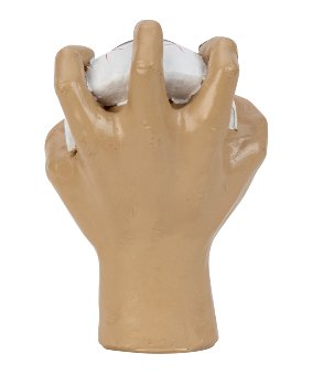 Gruselhand mit einem Auge haltend h=14cm