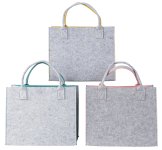 Felt bag 2 colors (outside light grey)