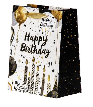 present bag "Happy Birthday candles"