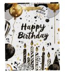 Geschenktüte "Happy Birthday Kerzen" mit
