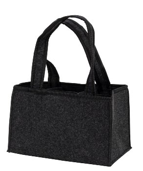 Filz-Tasche für 6 Flaschen 24x15x15cm