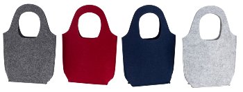 Filz-Tasche mit Druck "kleine