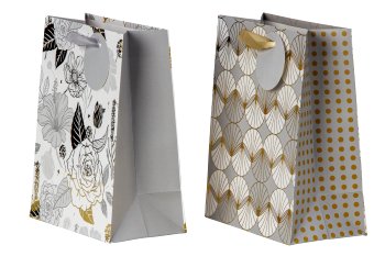 Geschenktüte Blumen & Muster