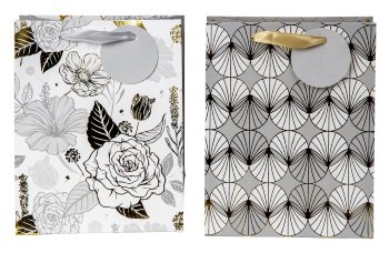 Geschenktüte Blumen & Muster