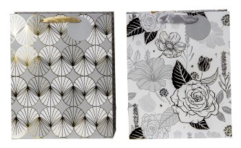Geschenktüte Blumen & Muster