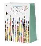 present bag "Happy birthday" with