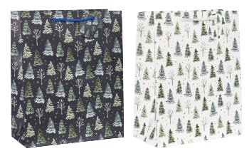 Geschenktüte "Tannenbaum-Motiv"