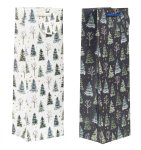 bottle bag "Xmas tree design"