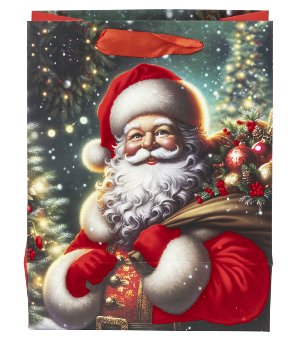 Geschenktüte "Nikolaus-Motiv"