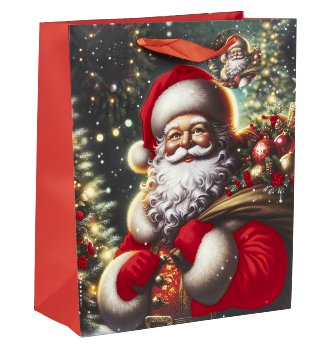 present bag "Santa design"