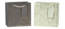 Geschenktüte Ganzjahres-Design grau &