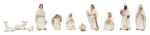 Nativity figures, set of 11pcs