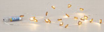 Lichterkette Herzen 2cm mit 20 LED