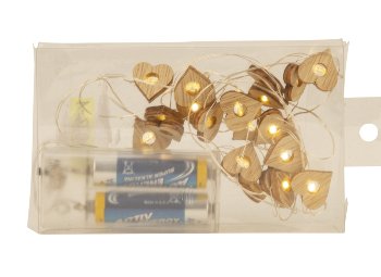 Lichterkette Herzen 2cm mit 20 LED