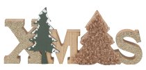 Holz Schriftzug XMAS h=10,5cm b=24cm