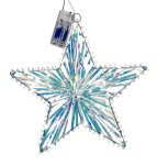 Shinning (warm white) star with