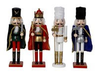 Nut Cracker standing h=38cm w=10cm asst.