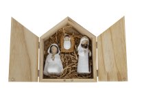 3 tlg. Krippenset: Josef, Maria und
