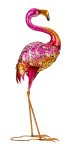 Metall Flamingo stehend h=60cm b=23cm