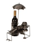 Wine-bottleholder 'tourist' h=39cm