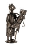 Wine-bottleholder 'couple' h=36,5 cm