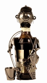 beer bottle holder "fishing man" (0,33l)