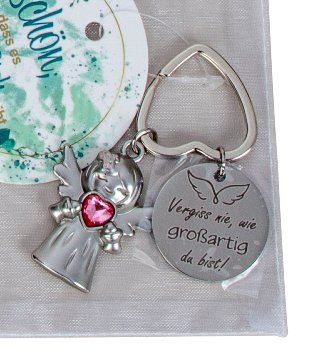 Engel m. Anhänger verschiedene Sprüche