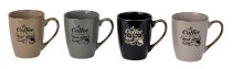 Mug with shining handle with Coffee