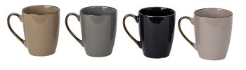 Mug with shining handle with Coffee